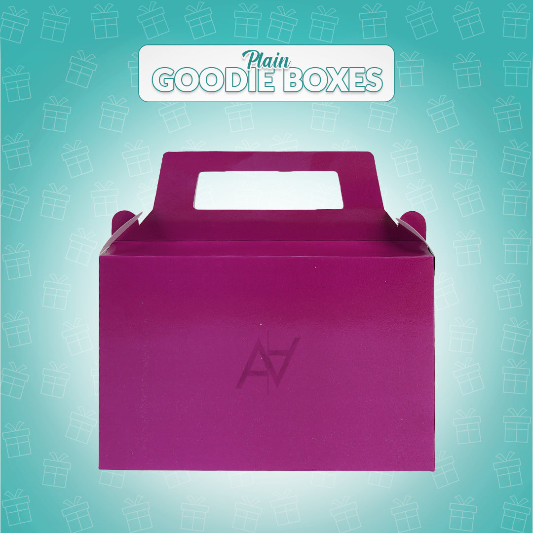 Pack of 10 - Purple Goodie Boxes | Perfect for Parties & Events – Ali Akbar Decoration