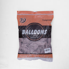 Pack of 100 - 12 Inches - Greish Pink latex Balloon - Premium Quality Balloons for Parties & Events