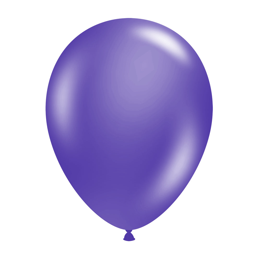 Metallic Purple Latex Balloon