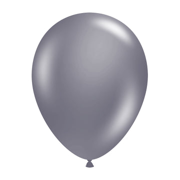 Grey Latex Balloon