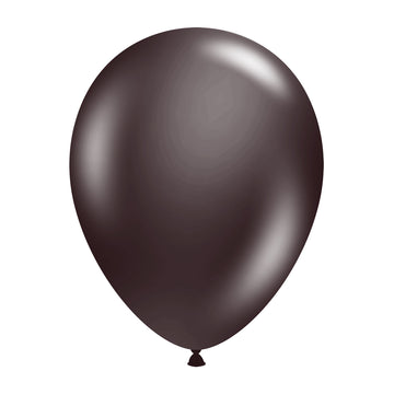 Brown latex balloons