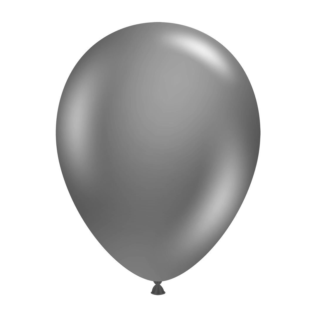 Grey Latex Balloons