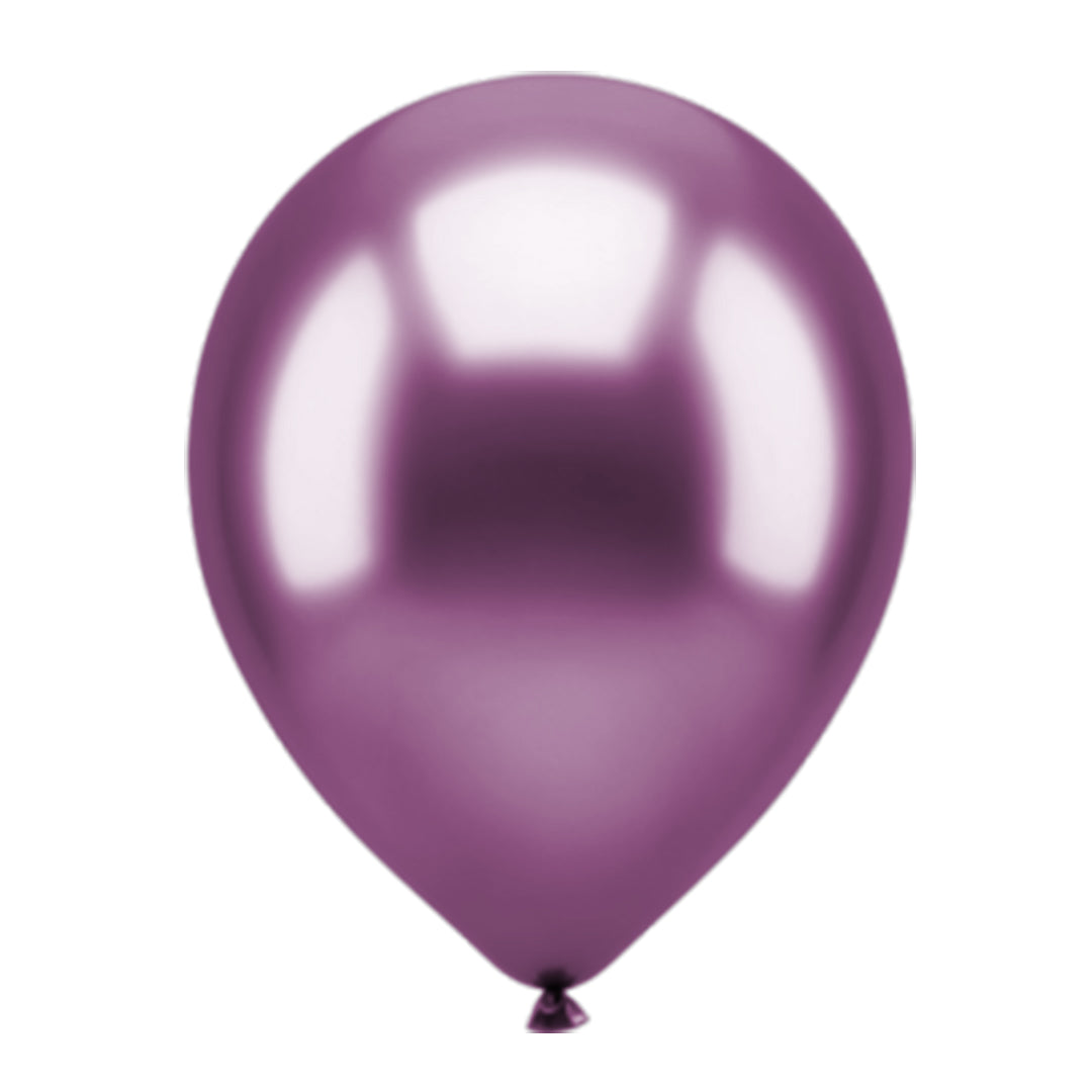 Qualatex Chrome Mauve balloon