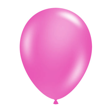Hot Pink Latex Balloon