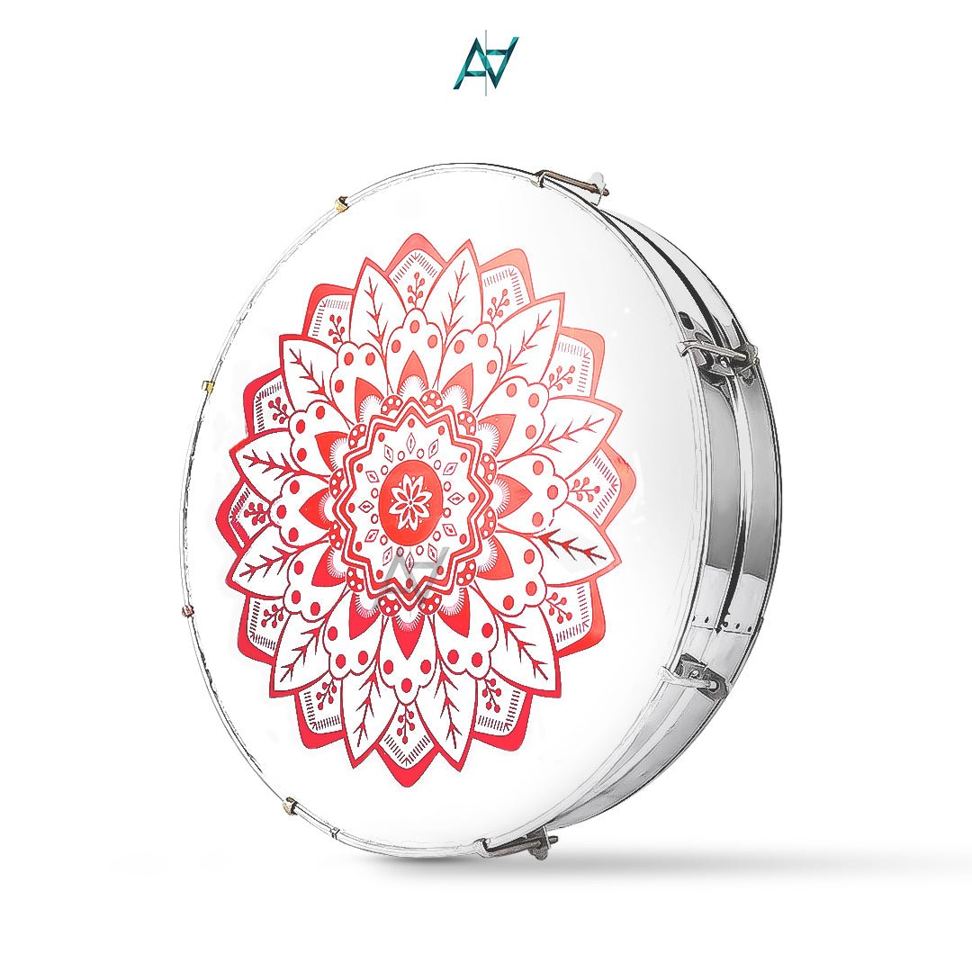 3 Pcs Duffli Set – Traditional Dholki for Mehndi & Wedding Events | Available in 3 Sizes - aliakbardecoration