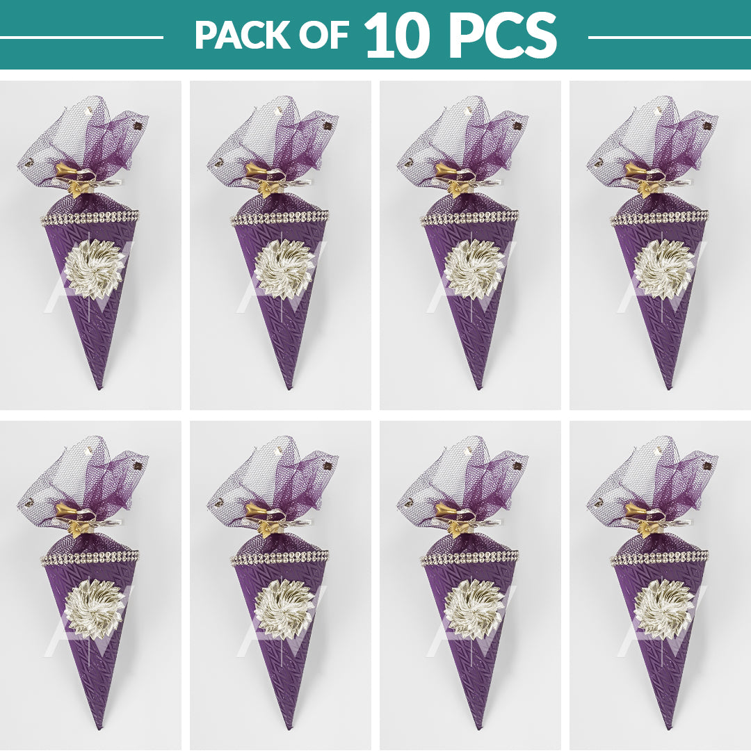 Cone Shape Nikkah Pouches
