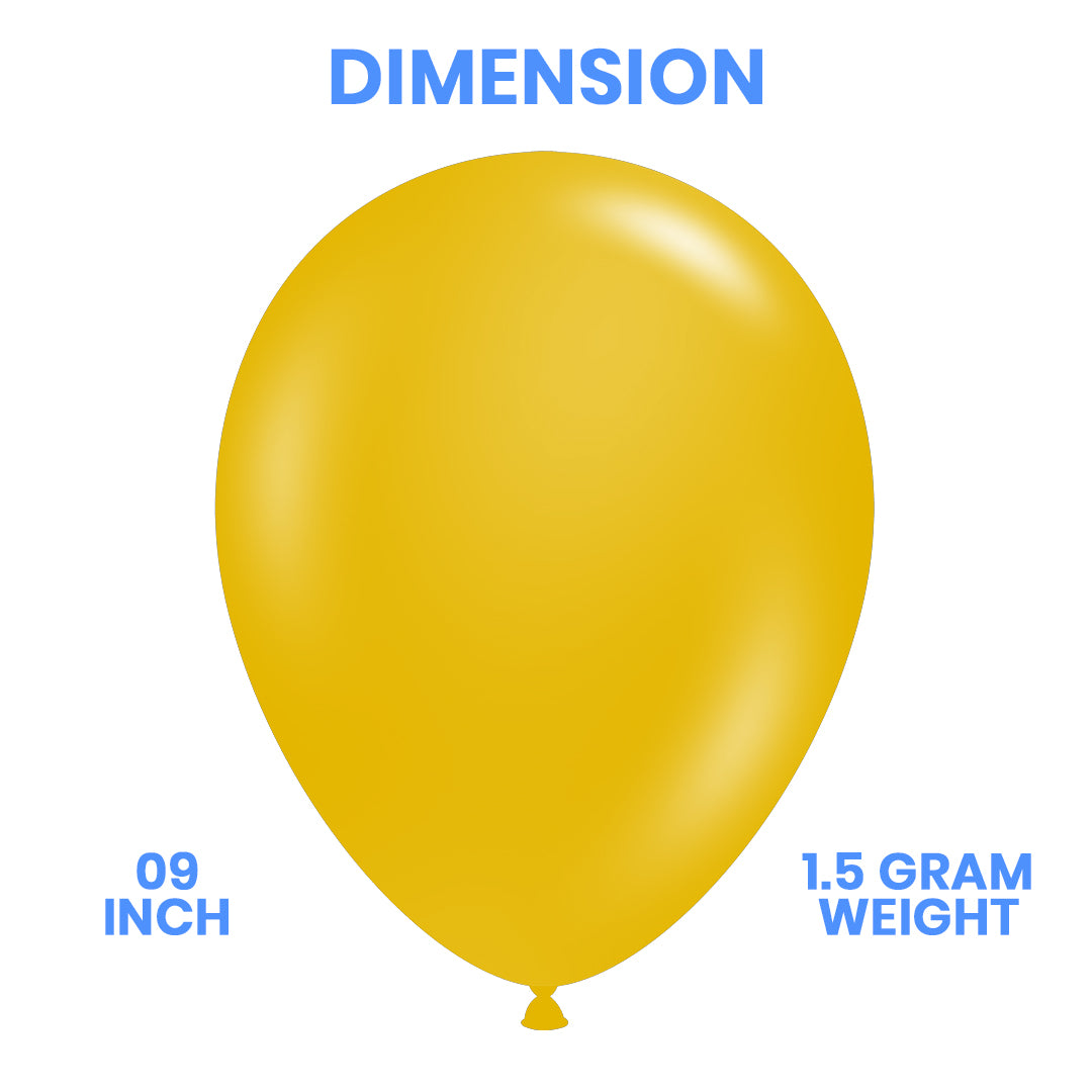 Kaiyue Yellow Color Latex Balloon