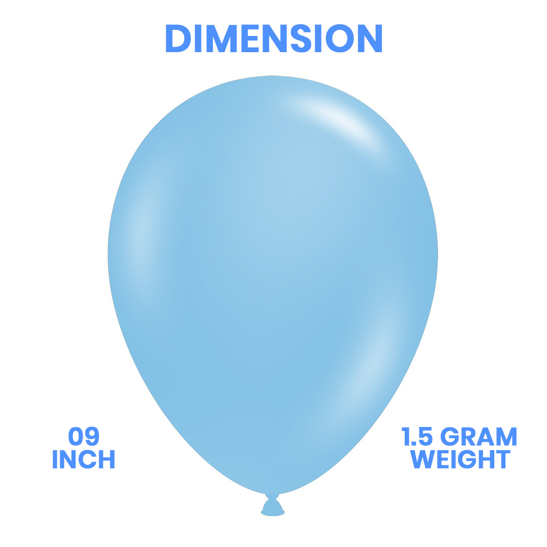 Kaiyue Baby blue Color Latex Balloon