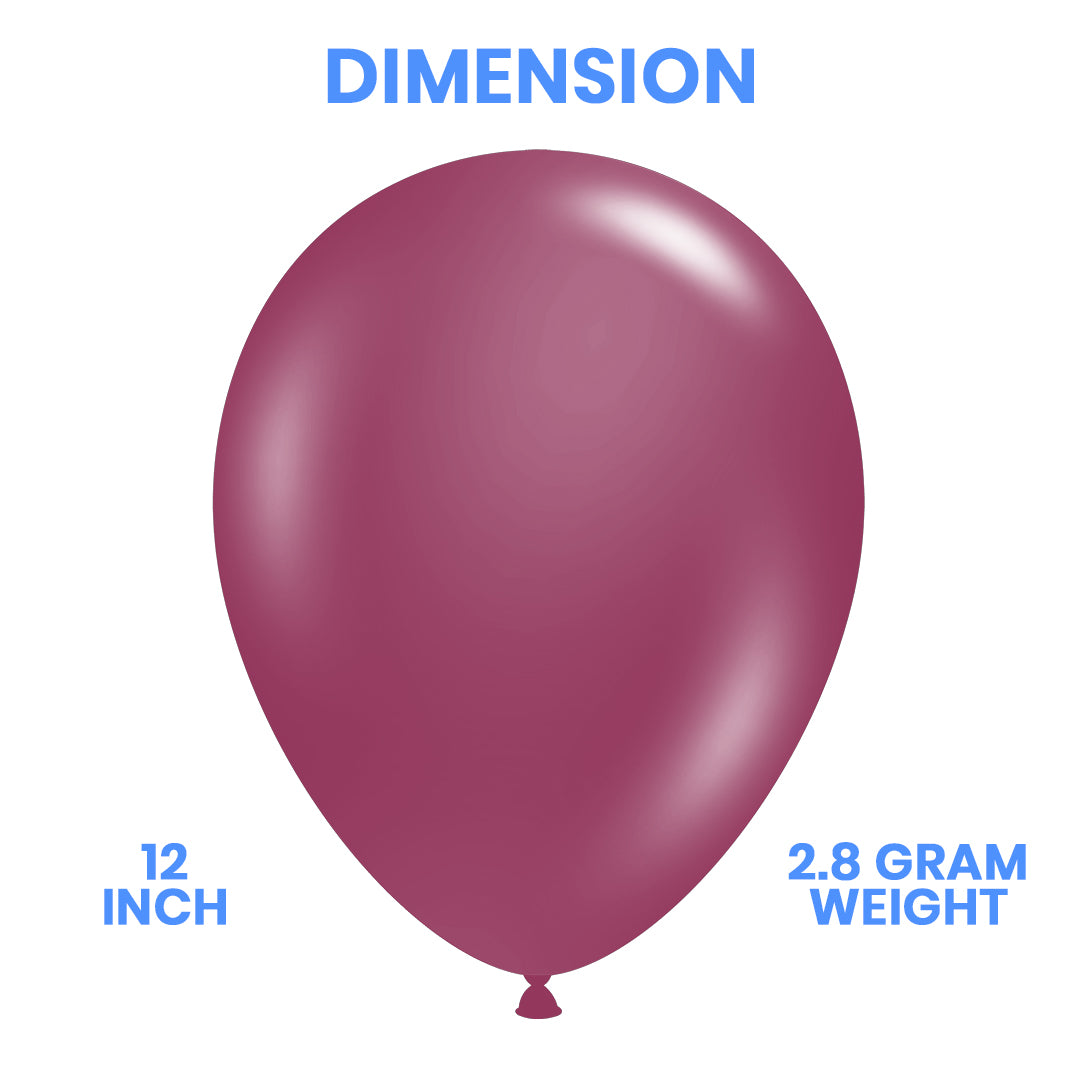 Maroon Latex Balloon