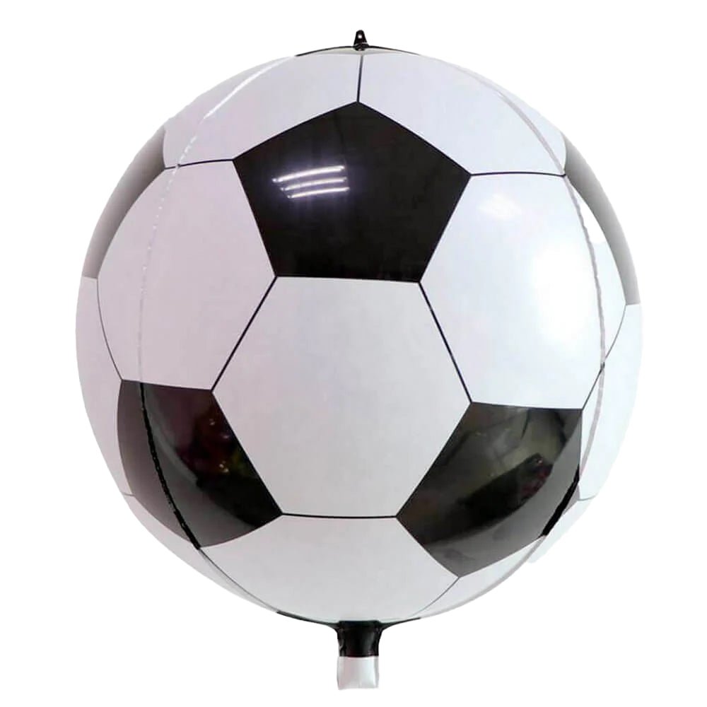 4D Football Orbs Foil Balloons - aliakbardecoration