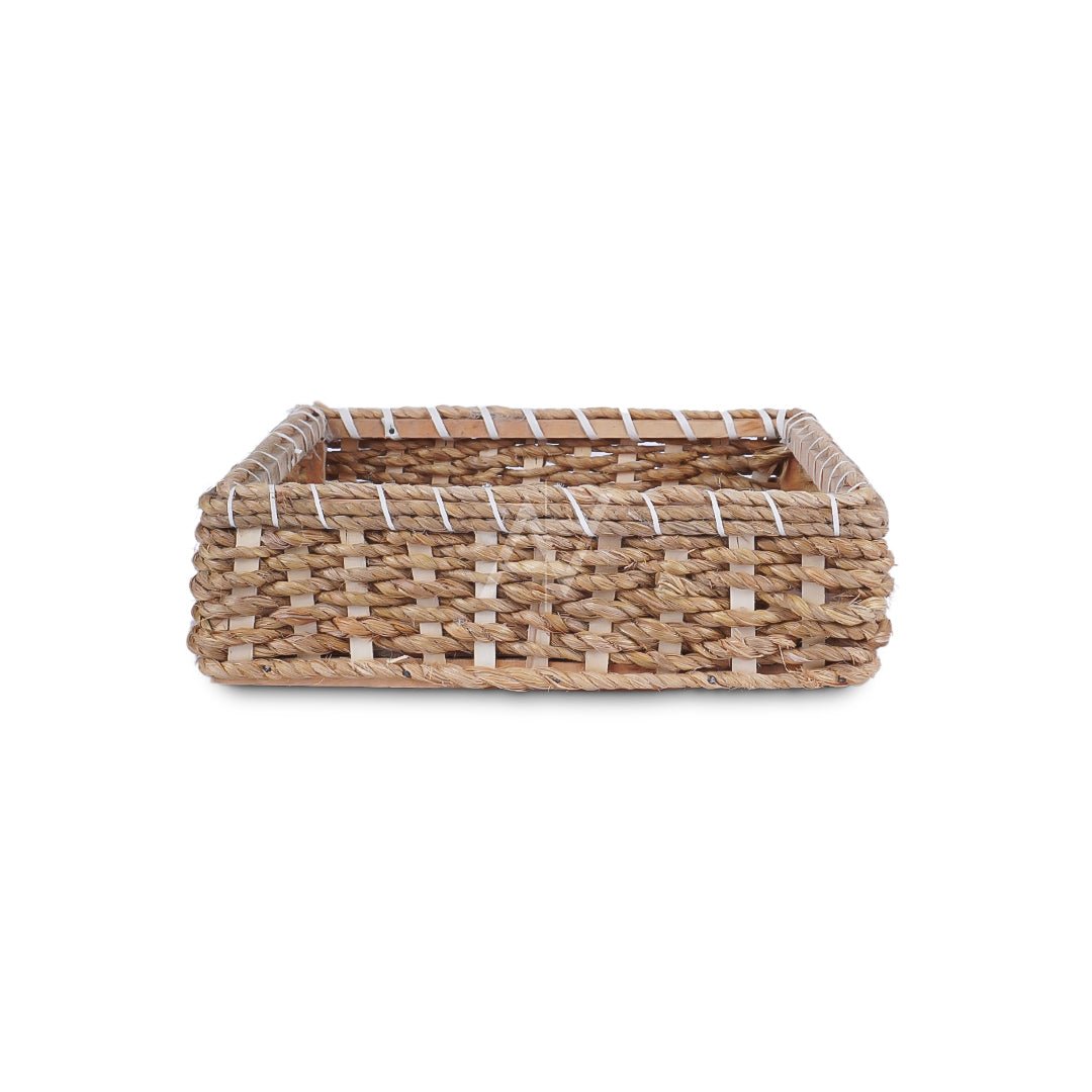 5 Pcs Set - Square Jute Basket - aliakbardecoration