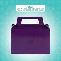 Pack of 10 - Dark purple Goodie Boxes | Perfect for Parties & Events – Ali Akbar Decoration