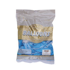 Pack of 100 - 12 Inch - Light blue latex Balloon - Premium Quality Balloons for Parties & Events