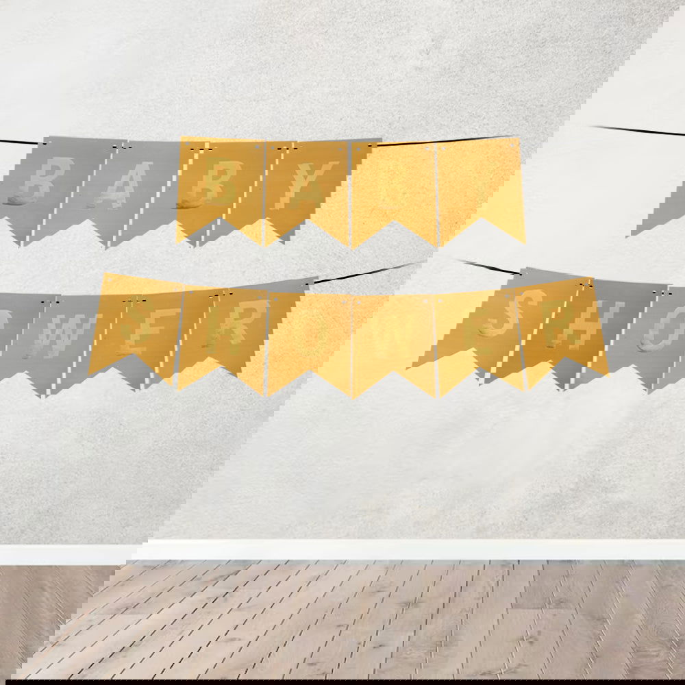 Baby Shower Bunting Banners - ardor