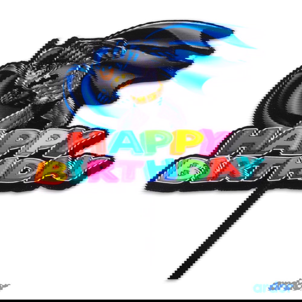 Badman Theme Cake Topper - ardor