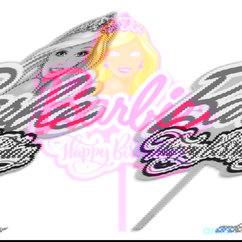 Barbie Theme Cake Topper - ardor