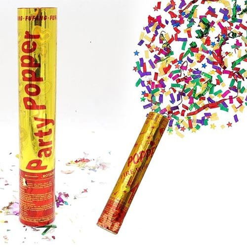 Birthday Party Poppers Confetti Multi Color For Party Celebration - ardor