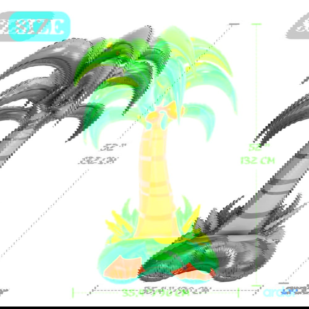 Coconut Tree Foil Balloon Pack of 1 - ardor