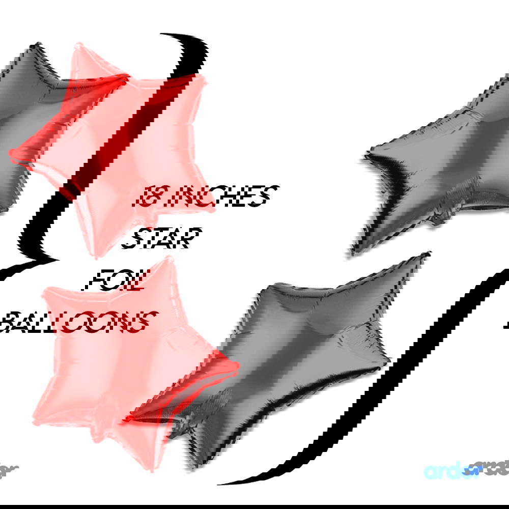 Elementals Foil Balloon 5 Pcs Set - ardor