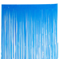 Fluorescent Dark Blue Foil Curtains - ardor