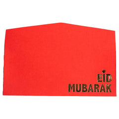 Fluorescent Red Eid Envelopes - ardor
