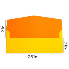 Fluorescent Yellow Eid Envelopes - ardor