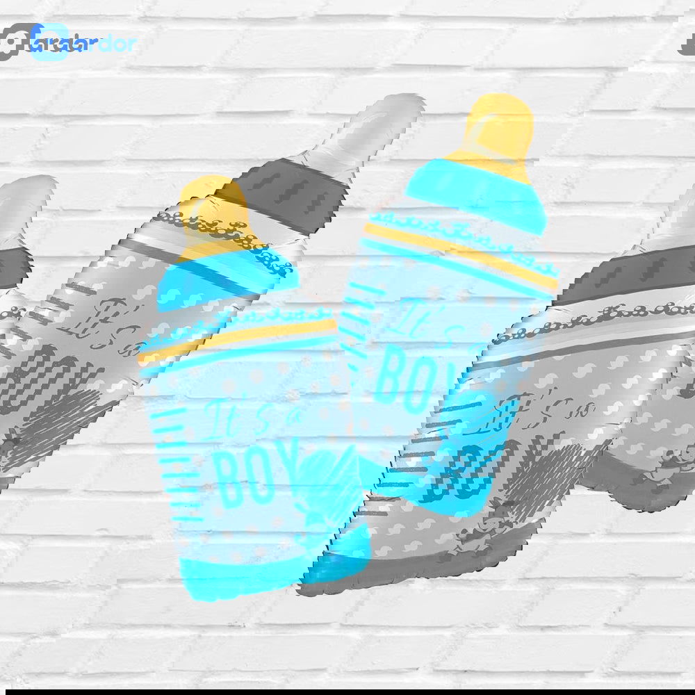 Its a Boy Feeder Shaped Foil Balloon - ardor