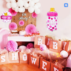 Its a Girl Feeder Foil Balloon - ardor