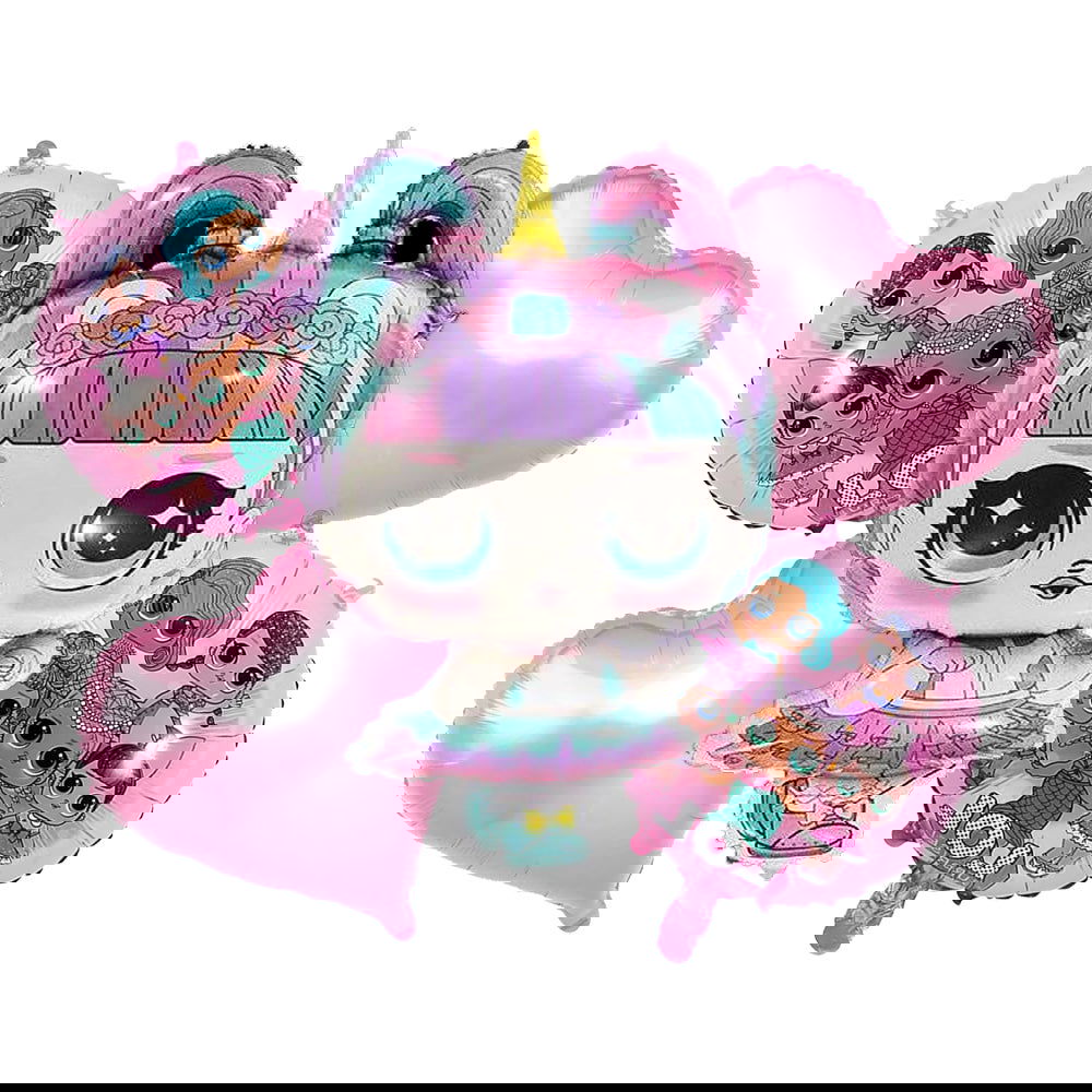 L.O.L 5 pcs Foil Balloons Set - ardor