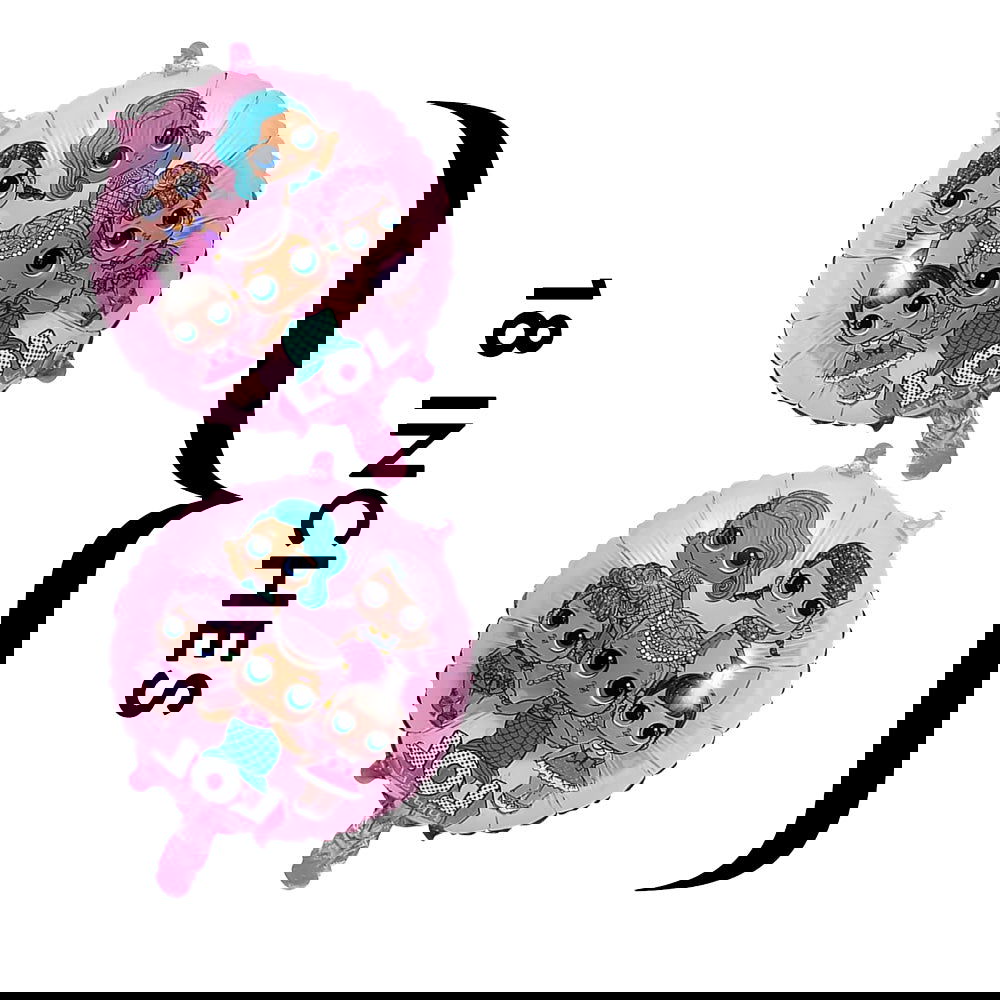 L.O.L 5 pcs Foil Balloons Set - ardor