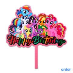 My Little Pony Theme Cake Topper - ardor