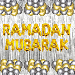 Golden & Silver Ramadan Balloon Kit Bundle