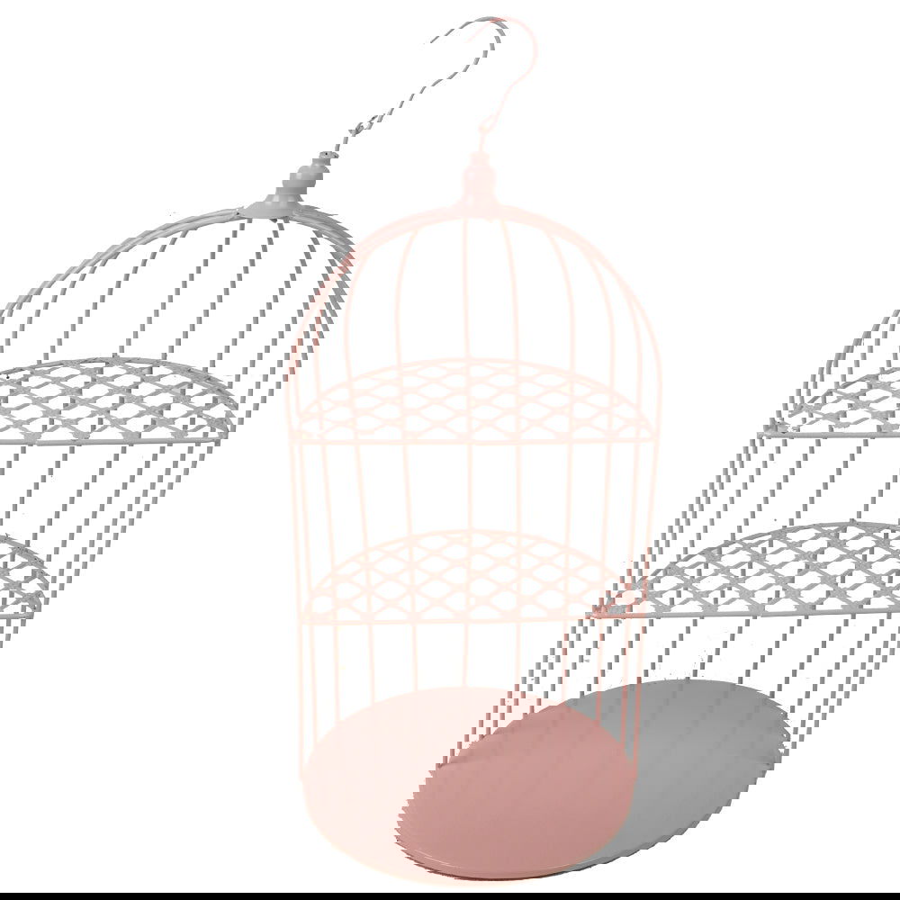 Pink Cage Cupcake Stands - ardor