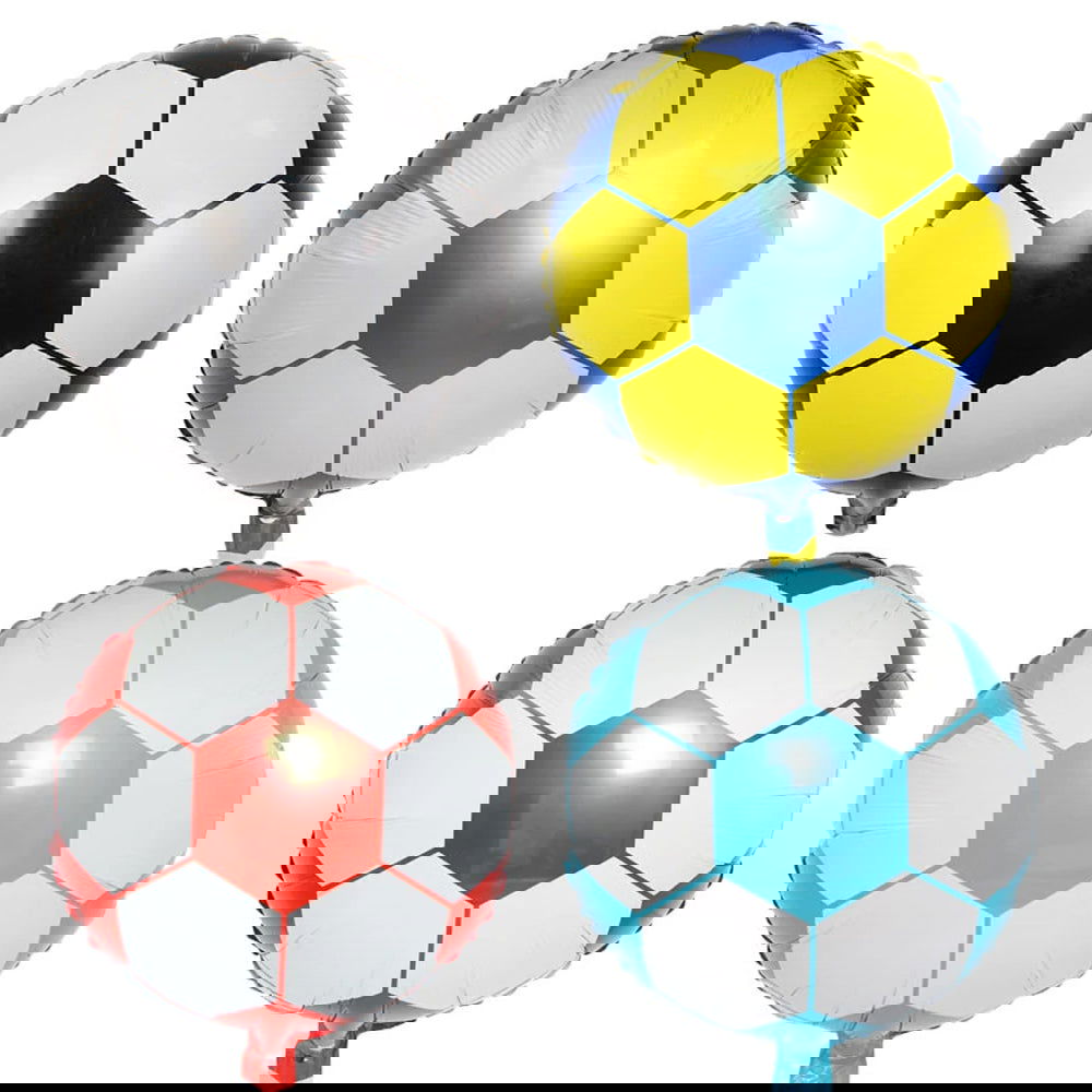 Round Football Foil Balloons - ardor