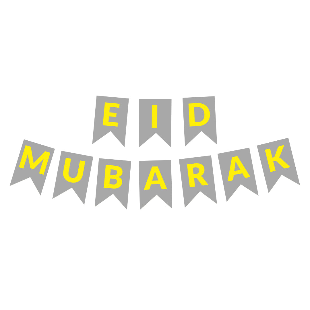 Eid Mubarak Hanging Bunting