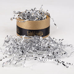 Silver Zig Zag Paper Grass - ardor