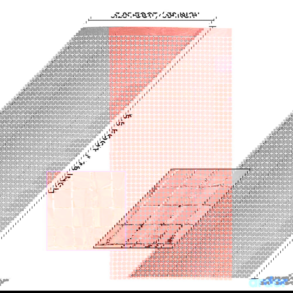 Small Box Foil Curtains - ardor