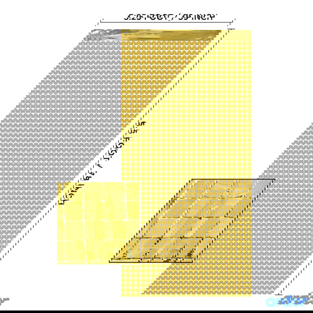 Small Box Foil Curtains - ardor