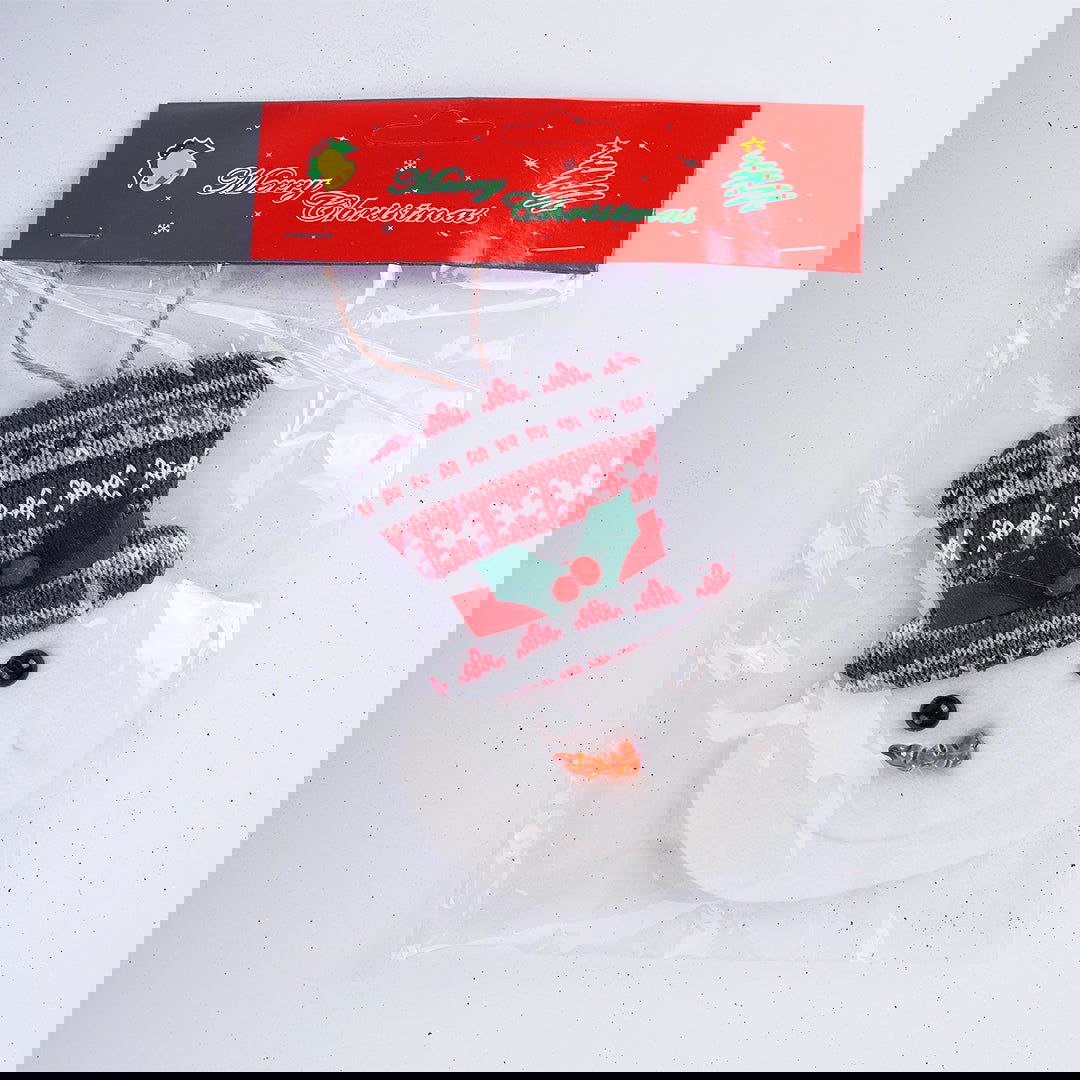 Snow Man & Santa Claus 1 Pcs Hanging for Christmas Party Decor - ardor