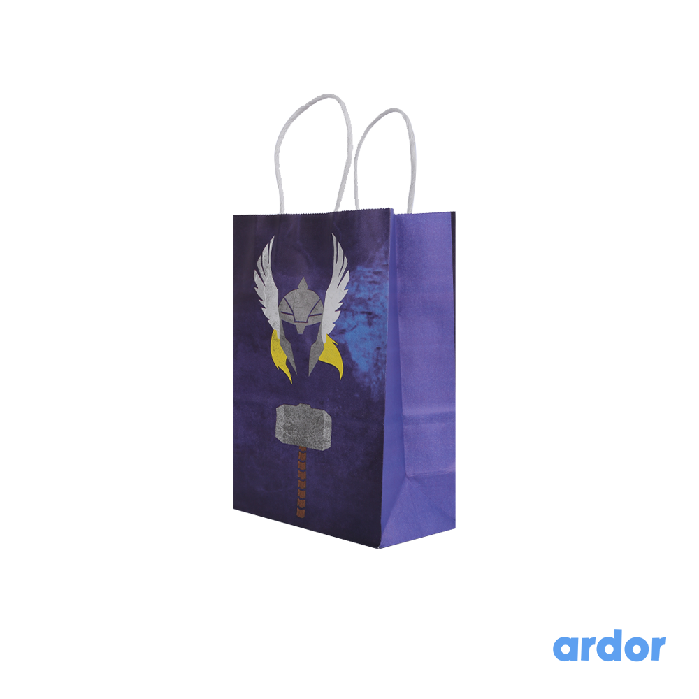 Thor Print Goodie Bag Pack of 12 - ardor
