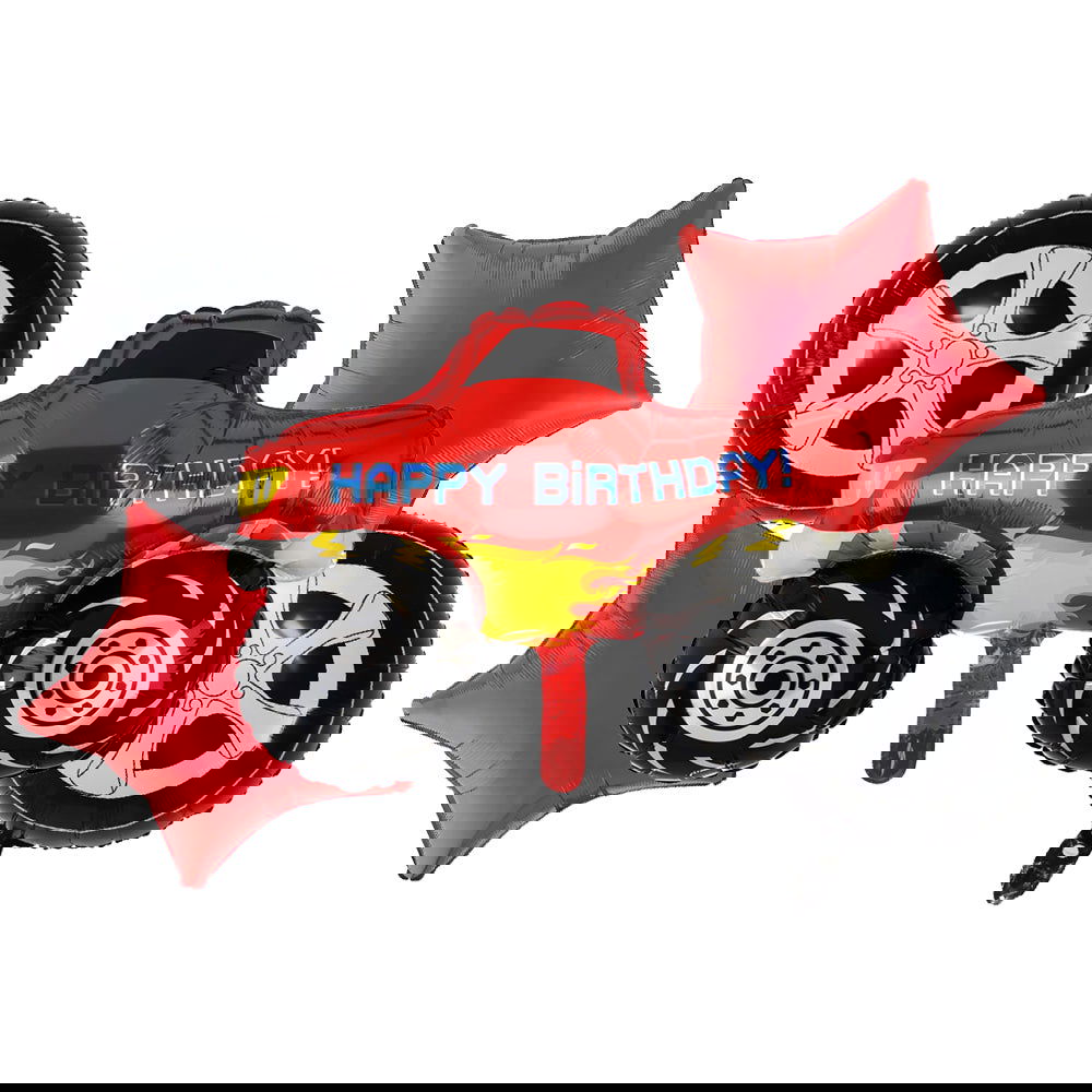 Truck 5 Pcs Foil Balloons Set