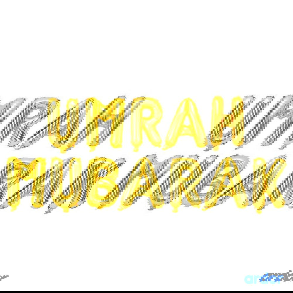 Umrah Mubarak Foil Balloon - ardor