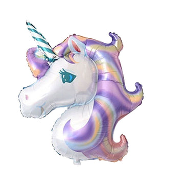 Unicorn Face Foil Balloon - ardor