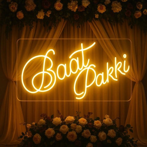 LED Neon Sign – 1×2 ft (Customizable Option Available)