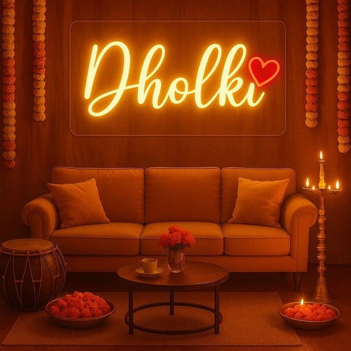 LED Neon Sign – 1×2 ft (Customizable Option Available)