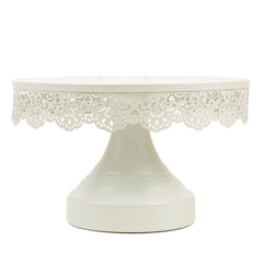 White Small Cake Stand - ardor
