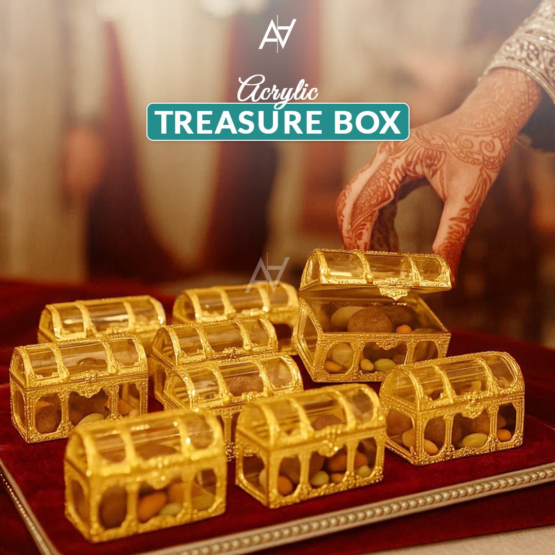 Acrylic Treasure Box - Storage and Display Boxes - aliakbardecoration