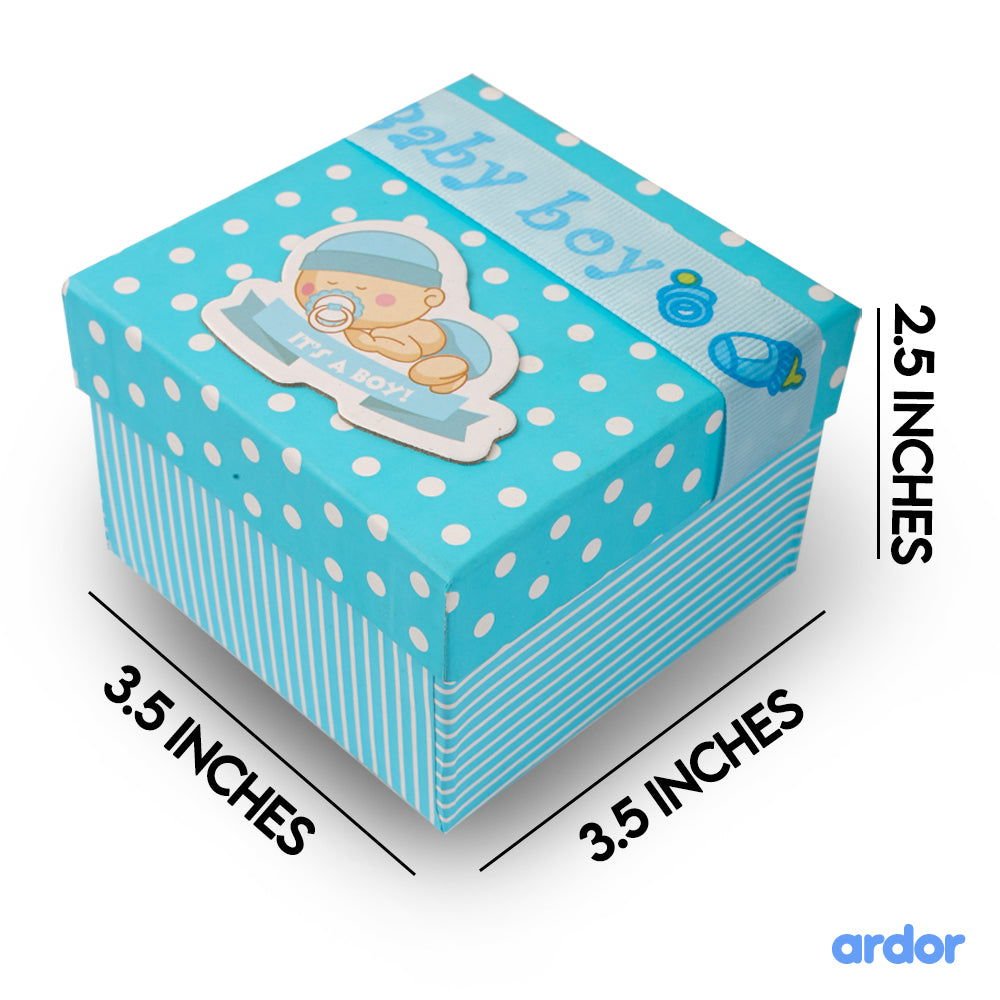 Baby Boy - 250 Grams Birth Announcement Mithai Boxes - aliakbardecoration
