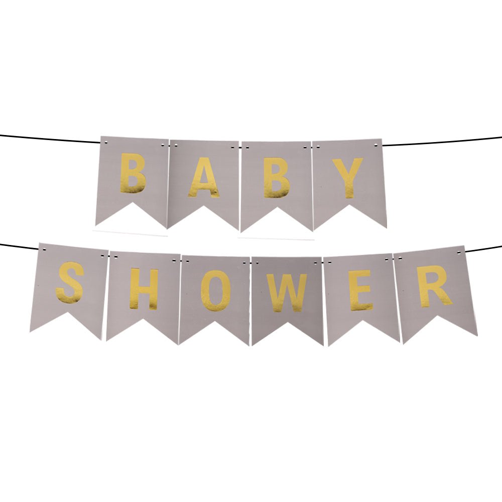Baby Shower Bunting Banners - aliakbardecoration