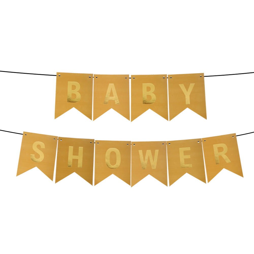 Baby Shower Bunting Banners - aliakbardecoration
